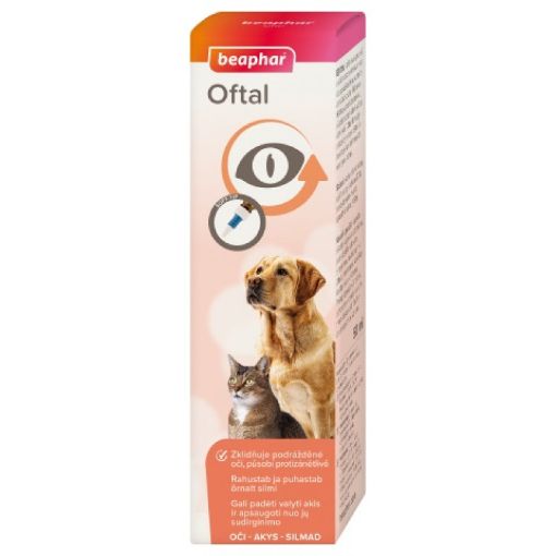B136865 Beaphar Oftal, 50ml (pak3) paveikslėlis
