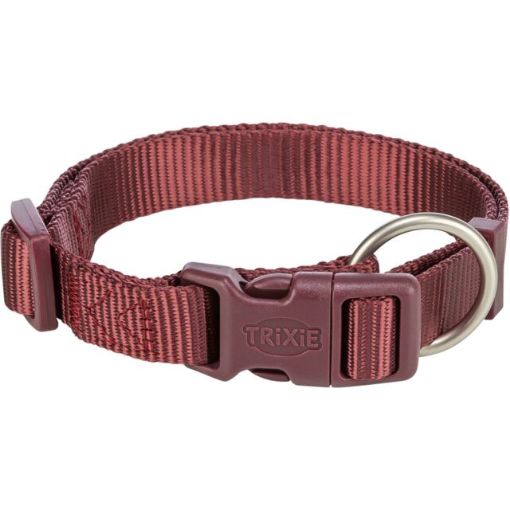 1.0_201631 TRIXIE Premium antkaklis, M-L: 35-55 cm/20 mm, sangria paveikslėlis