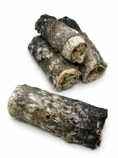 R70653 RDF-5002 REAL DOG SNACKS Lašišų odos ritiniai 200g paveikslėlis